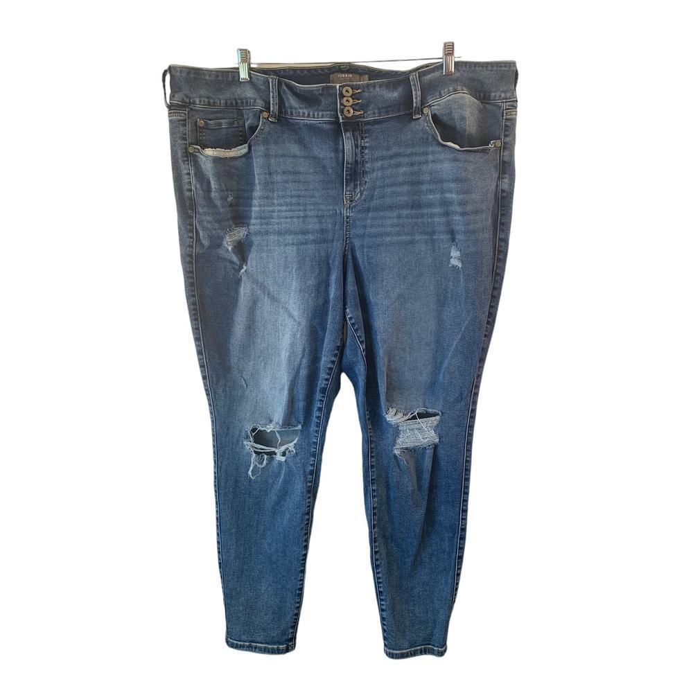 TORRID Women’s Super Soft Distressed Jeggings / Size: 26T